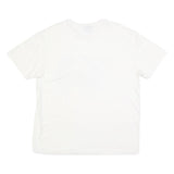 POLO RALPH LAUREN Mens White Blue Graphic T-Shirt L Short Sleeve Crew Neck