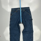 Lee Carpenter Jeans - 33W 35L Blue Denim