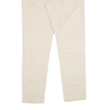 DOCKERS Mens Cotton Beige Regular Straight Trousers W32 L32 Classic Casual