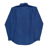 Polo By Ralph Lauren Slim Fit Shirt - XL Blue Cotton