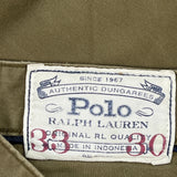 Polo By Ralph Lauren Chinos - 34W 30L Khaki Cotton