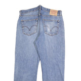 LEVI'S 751 Mens Jeans Blue Relaxed Straight Denim Light W36 L30 Classic Zip