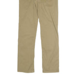 RIFLE Mens Cotton Blend Beige Slim Trousers Zip W32 L31 Casual Comfort Style