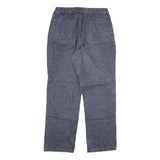 Mens Regular Fit Straight Blue Denim Cotton Blend Jeans W28 L28 Zip Closure