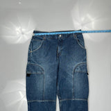 Guess Carpenter Jeans - 34W 29L Blue Denim