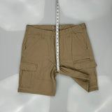 Wrangler Cargo Shorts - 36W 10L Khaki Cotton