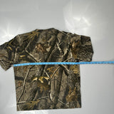Mossy Oak Camo T-Shirt - Large Brown Cotton