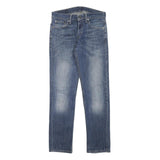 LEVI'S 511 Mens Jeans Blue Slim Straight Denim Medium W28 L29 5-Pocket Zip