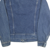 LEE Mens Blue Denim Jacket XS Cotton Classic Button Closure Casual Wear