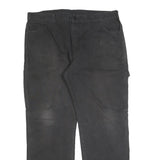 DICKIES Mens Relaxed Black Jeans Denim W38 L32 Workwear Zip Pockets