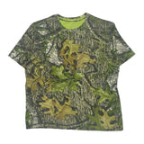 Mossy Oak Camo T-Shirt - Medium Khaki Polyester