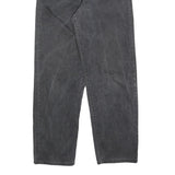 CALVIN KLEIN JEANS Womens Relaxed Black Denim Raw W30 L30 Casual Comfortable Zip