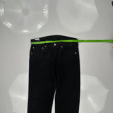 501 Levis Jeans - 32W 30L Black Cotton