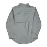 Age 7 Ralph Lauren Striped Shirt - Small Blue Cotton