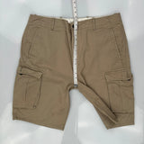 Dockers Cargo Shorts - 38W 11L Khaki Cotton