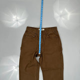 Unbranded Carpenter Pants - 28W 27L Brown Cotton