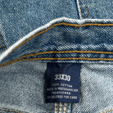 Unbranded Carpenter Jeans - 33W 30L Blue Cotton