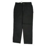 Original Dungaree Fit Carhartt Carpenter Trousers - 36W 34L Black Cotton