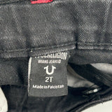 Age 2 True Religion Slim Jeans - 3XS Black Denim