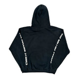 72 Tour The Rolling Stones Hoodie - Medium Black Cotton