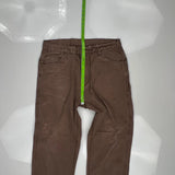 Berne Carpenter Trousers - 34W 30L Brown Cotton