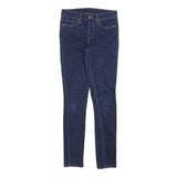 LEVI'S Womens Jeans Blue Slim Skinny Denim Medium W26 L32 Classic Fit Zip
