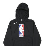 NIKE Mens Black NBA Pullover Hoodie XS Basketball Cotton Blend Sportswear