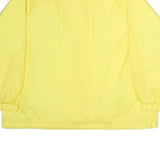HABAND Womens Yellow Polyester Button Jacket XL Plain Casual Lightweight