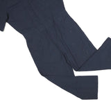 DICKIES Mens Navy Blue Polyester Blend Dungarees Regular Fit Plain M W34 L25