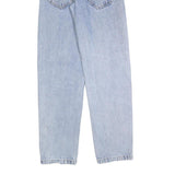 KARL KANI Womens Regular Fit Blue Denim Jeans W26 L32 Classic Cotton Blend Zip