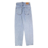 KARL KANI Womens Regular Fit Blue Denim Jeans W26 L32 Classic Cotton Blend Zip