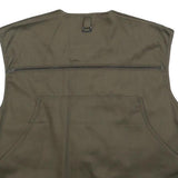 STUCKI FISHING Mens Green Cotton Blend Fishing Jacket XL Zip Utility Vest
