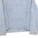 LEVI'S Mens Blue Denim Trucker Jacket M Cotton Classic Button Closure Straight