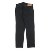 LEVI'S 501 Mens Jeans Black Regular Straight Denim W33 L31 Classic Button Fly