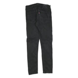 LEVI'S 512 BIG E Mens Slim Black Denim Medium W32 L30 Stretch Cotton Blend Jeans