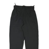 YESICA Womens Black Cotton Blend Relaxed Tapered Trousers W30 L30 Classic Style