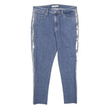 LEVI'S 721 High Rise Skinny Womens Jeans Blue Slim Skinny Denim Light W33 L28