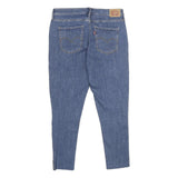 LEVI'S 721 High Rise Skinny Womens Jeans Blue Slim Skinny Denim Light W33 L28