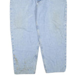CARHARTT Mens Regular Fit Blue Denim Jeans W44 L28 Cotton Blend Zip