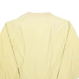 BAILEYS Mens Yellow Lightweight Button Jacket L Polyester Blend Casual Retro