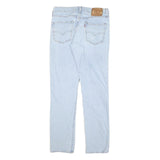 LEVI'S 511 Mens Slim Light Blue Denim Jeans W28 L30 Zip Classic Fit