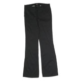 DICKIES Mens Cotton Black Regular Fit Straight Leg Trousers W28 L30 Workwear