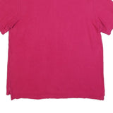 CHAPS Mens Red Short Sleeve Polo Shirt XL Cotton Blend Classic Fit Casual