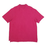 CHAPS Mens Red Short Sleeve Polo Shirt XL Cotton Blend Classic Fit Casual