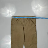 Wrangler Carpenter Pants - 36W 32L Khaki Cotton