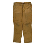 Carhartt Double Knee Carpenter Pants - 34W 30L Brown Cotton