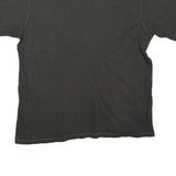 HARD ROCK CAFE Mens Black Cotton Blend Graphic T-Shirt L Short Sleeve Crew Neck