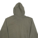 CARHARTT Mens Olive Hoodie L Cotton Pullover Workwear Casual Streetwear