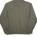 CARHARTT Mens Olive Hoodie L Cotton Pullover Workwear Casual Streetwear