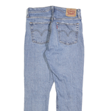 LEVI'S 501S Womens Jeans Blue Regular Straight Denim Light W27 L28 Classic